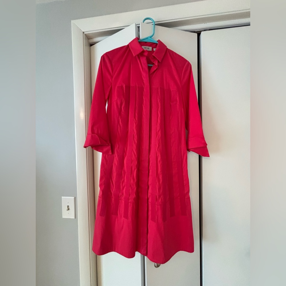 Carnation Pink Spring Dress